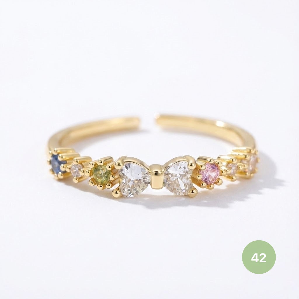 Dainty Rings - golden and silver