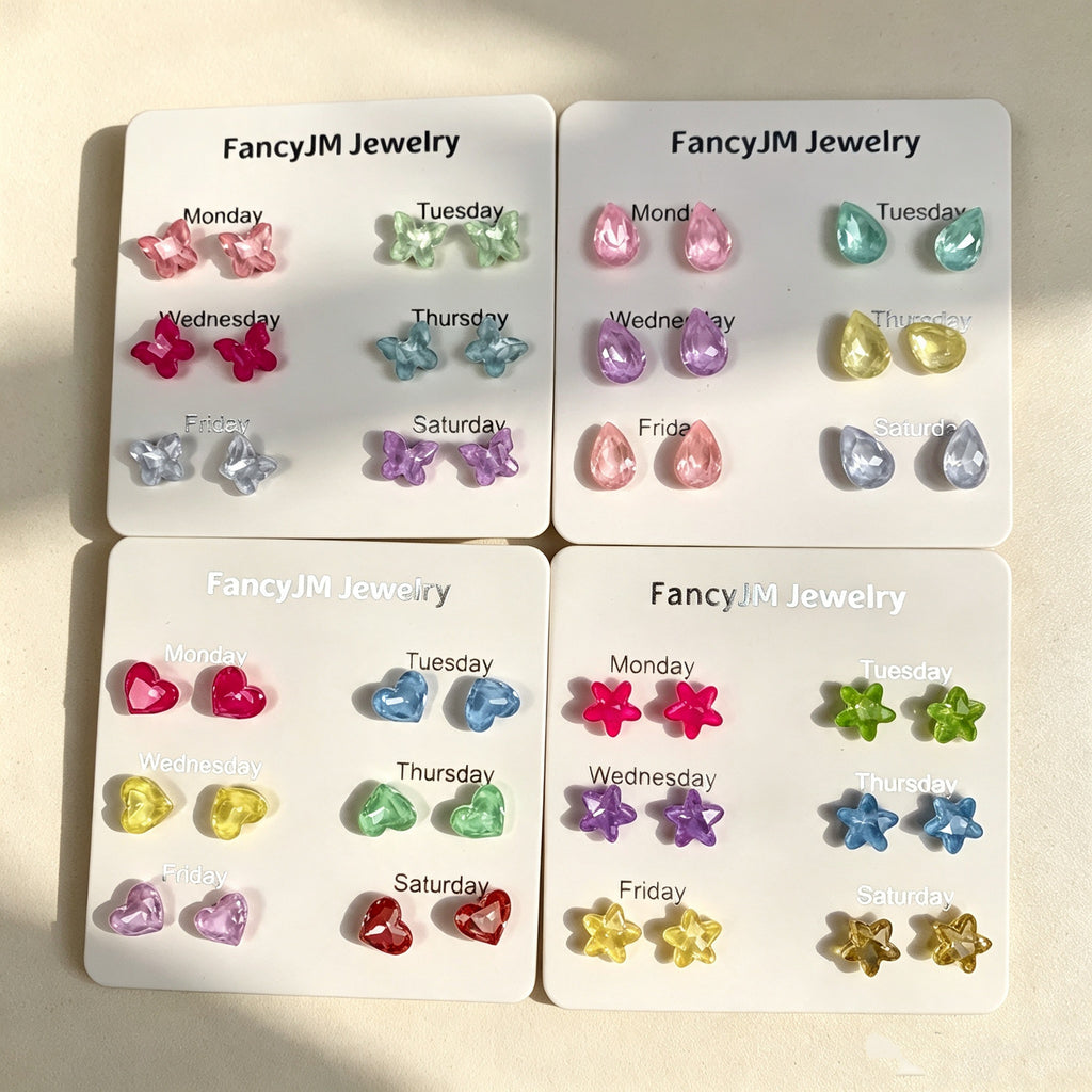 Candy Color Stud Earring - Blind Bag