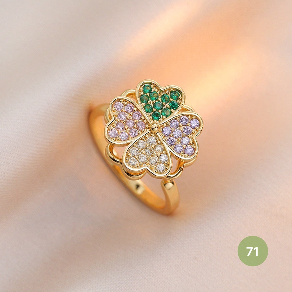 Golden Spinner Ring