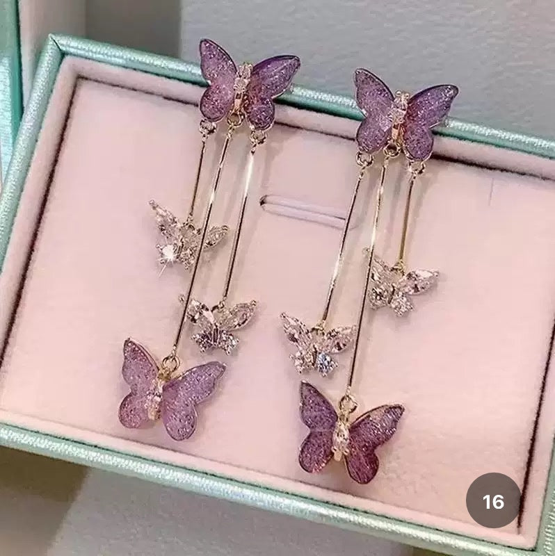 New Dainty Dangle Earrings