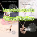 I love u in 100 languages Necklace - Blind Bag