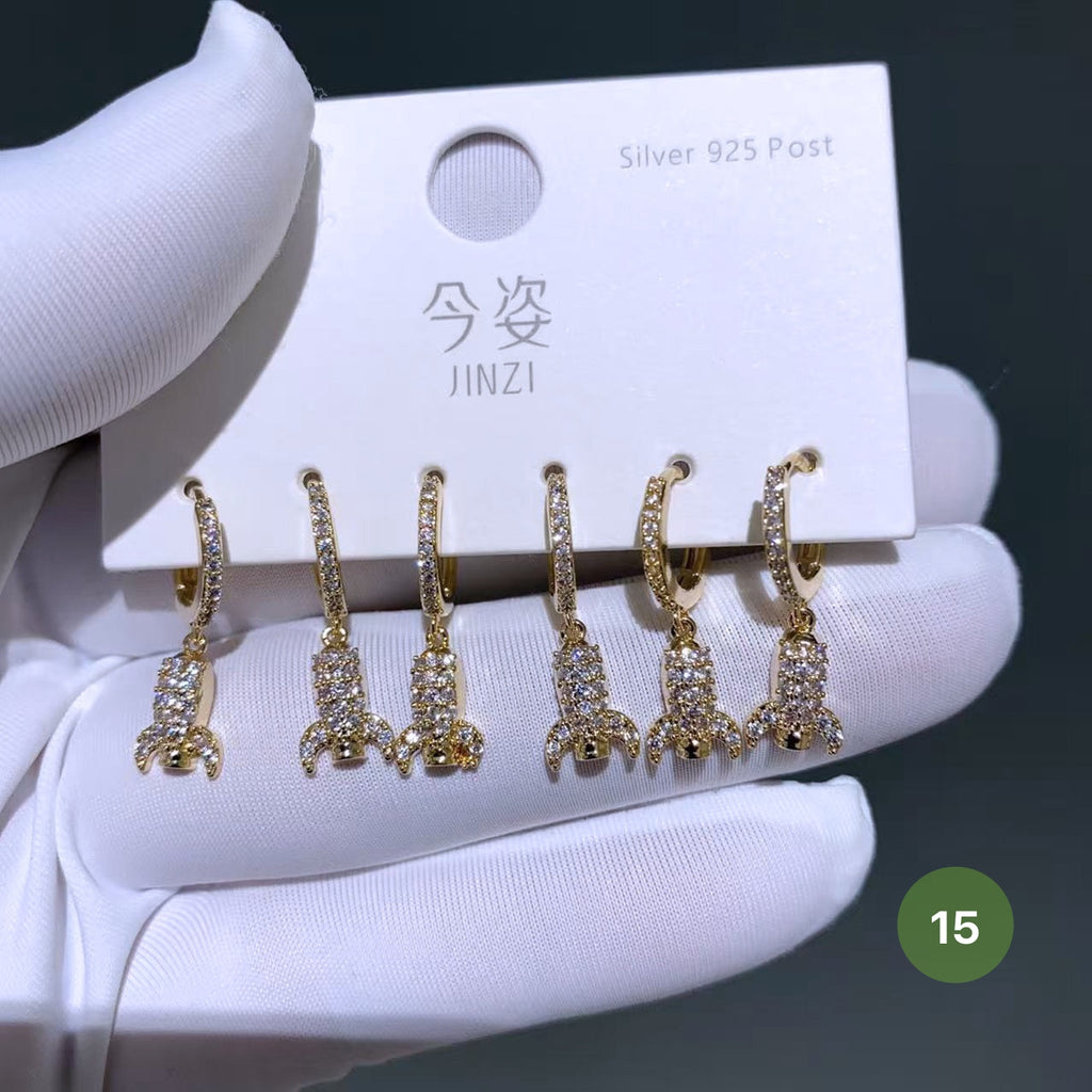 Cute Tiny Hoop Earrings