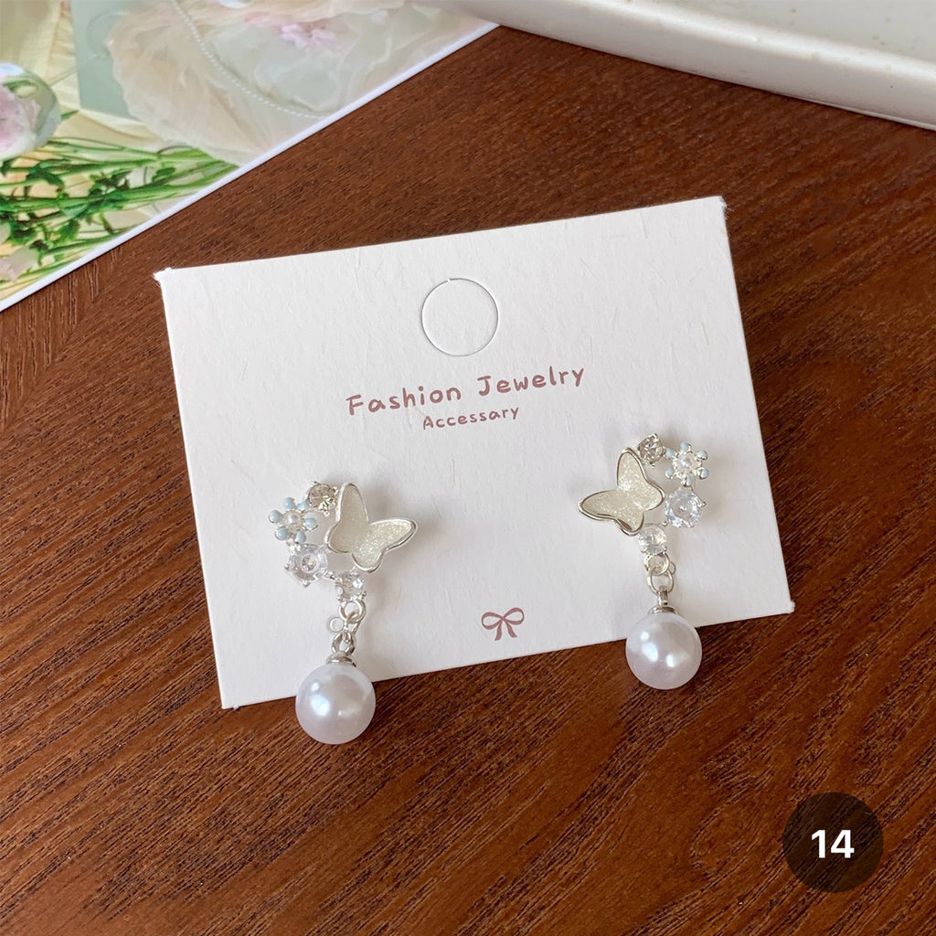 Dainty Butterfly Series Earrings