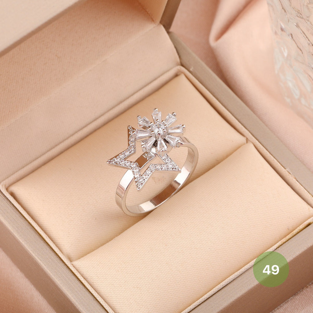 Silver Spinner Ring