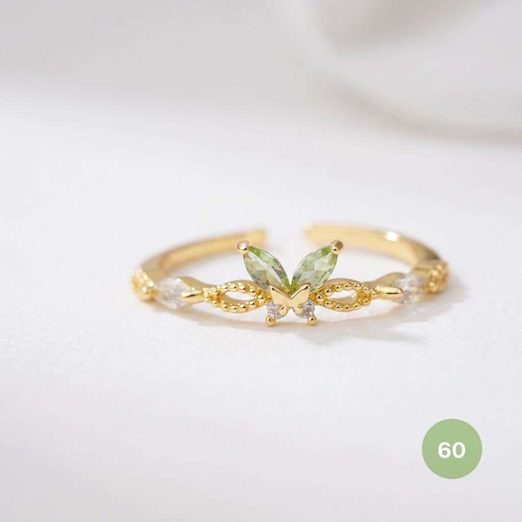 Dainty Rings - golden and silver