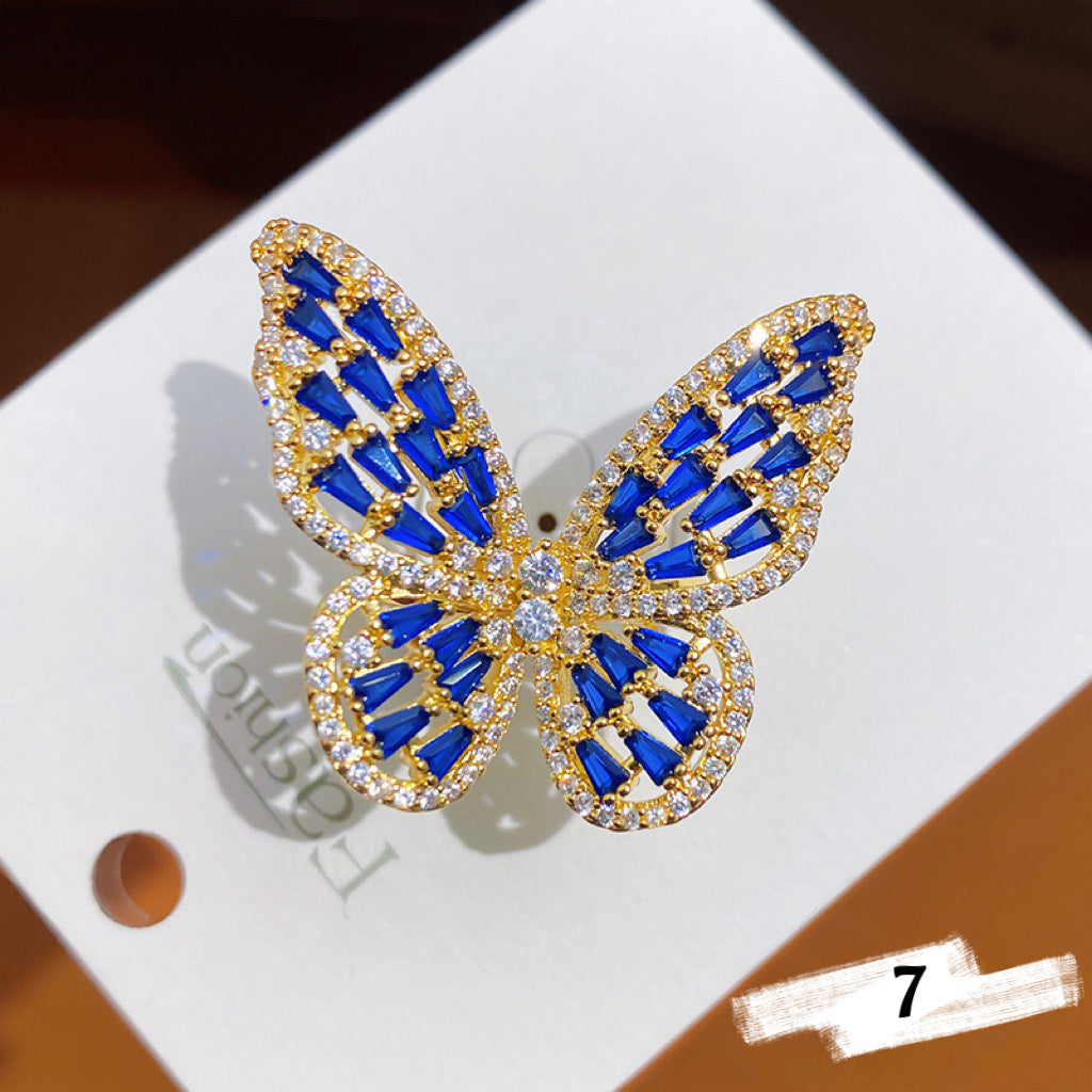 Fancy Butterfly Rings