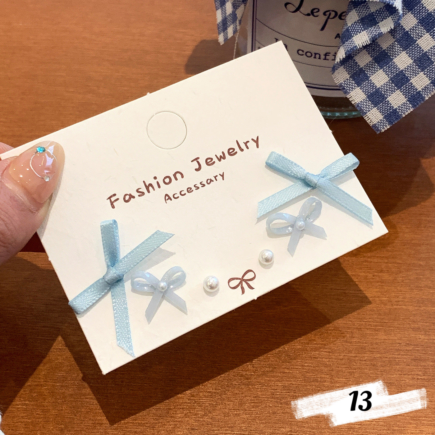 Ribbon Bow Series Earrings