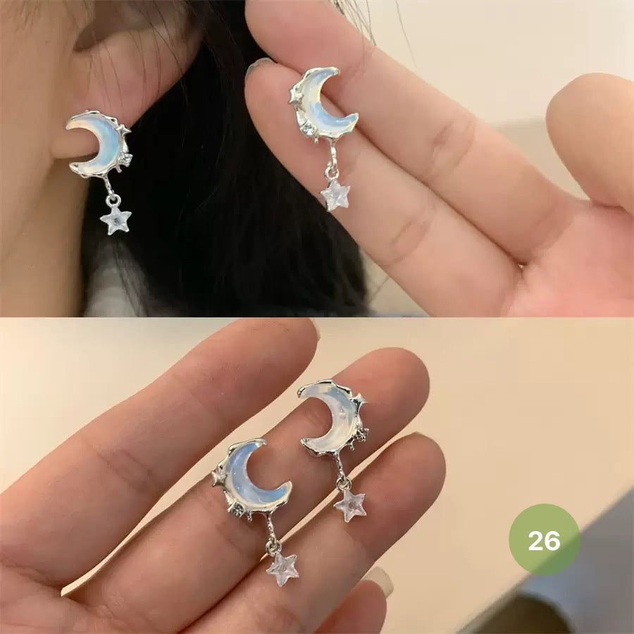 New Dainty Dangle Earrings
