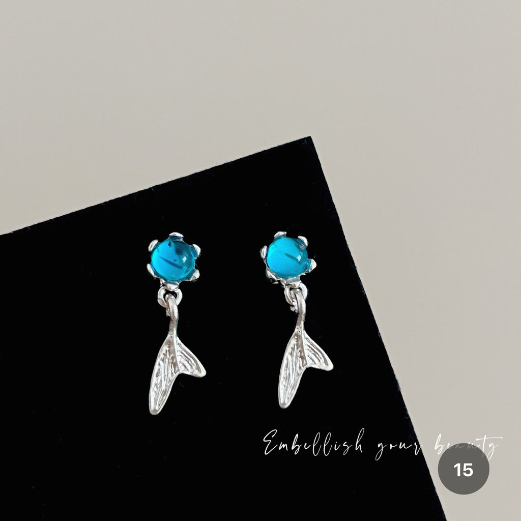 Ocean Series Stud Earrings