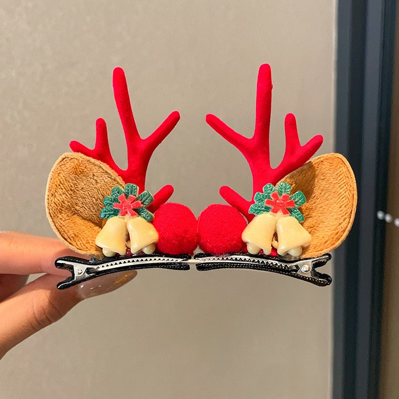 Handmade Christmas Hair Clips- Blind Bag