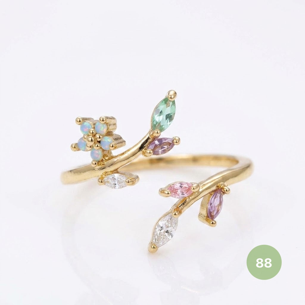 Dainty Rings - golden and silver