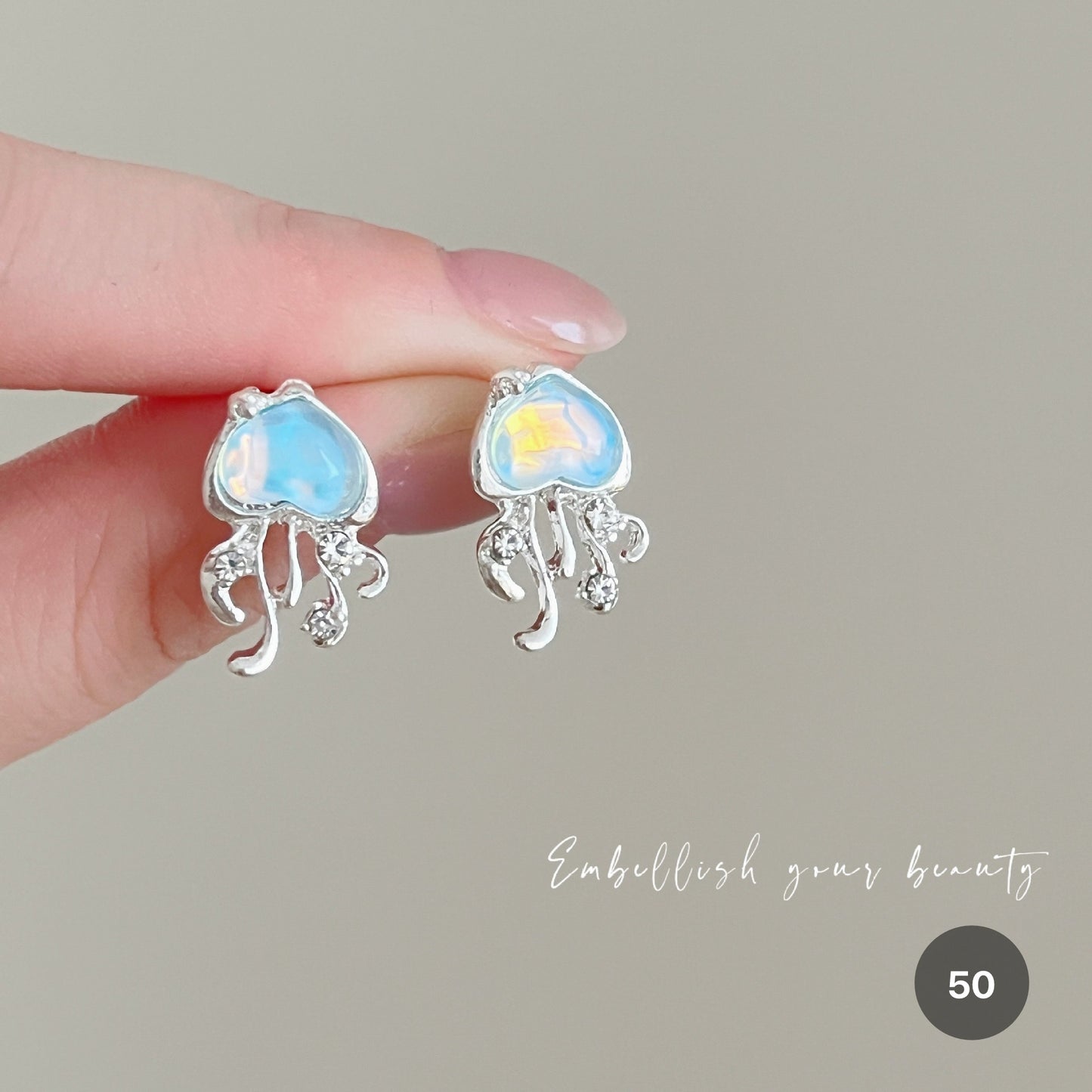Ocean Series Stud Earrings