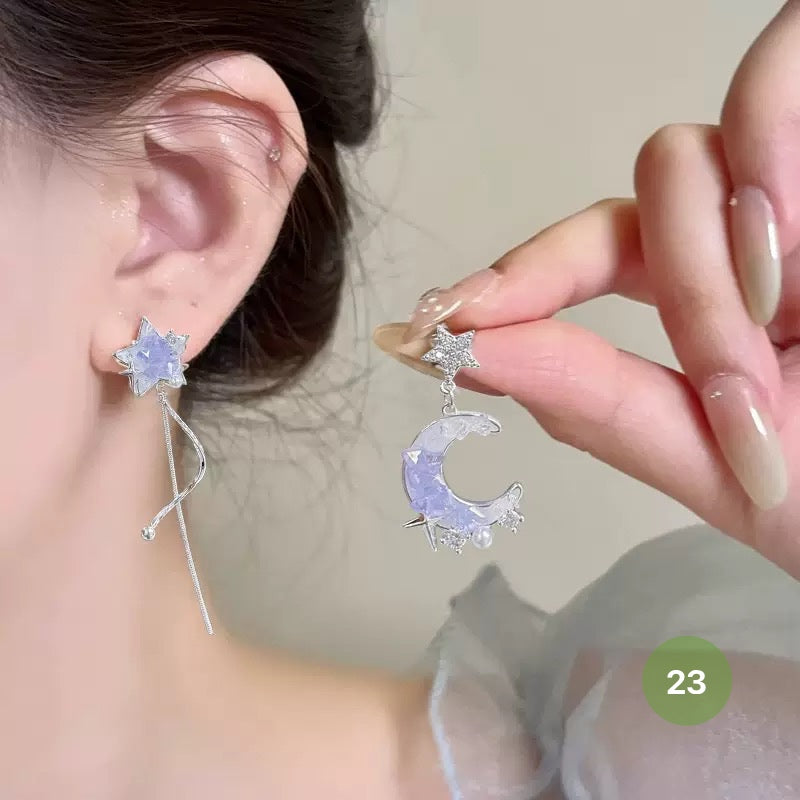 New Dainty Dangle Earrings