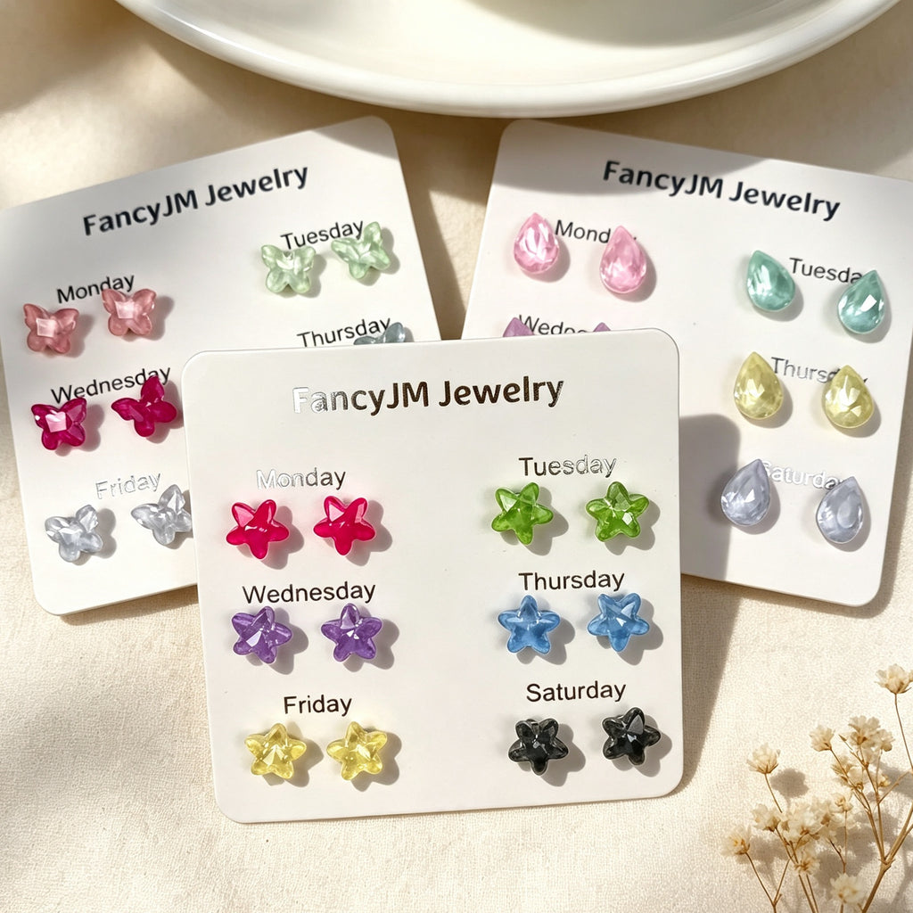 Candy Color Stud Earring - Blind Bag