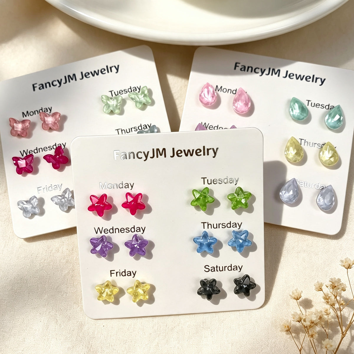 Candy Color Stud Earring - Blind Bag