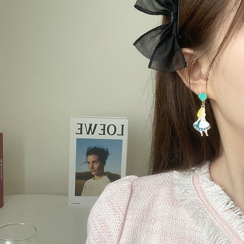 Princess and Teacup Earrings