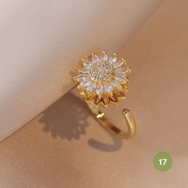 Golden Spinner Ring