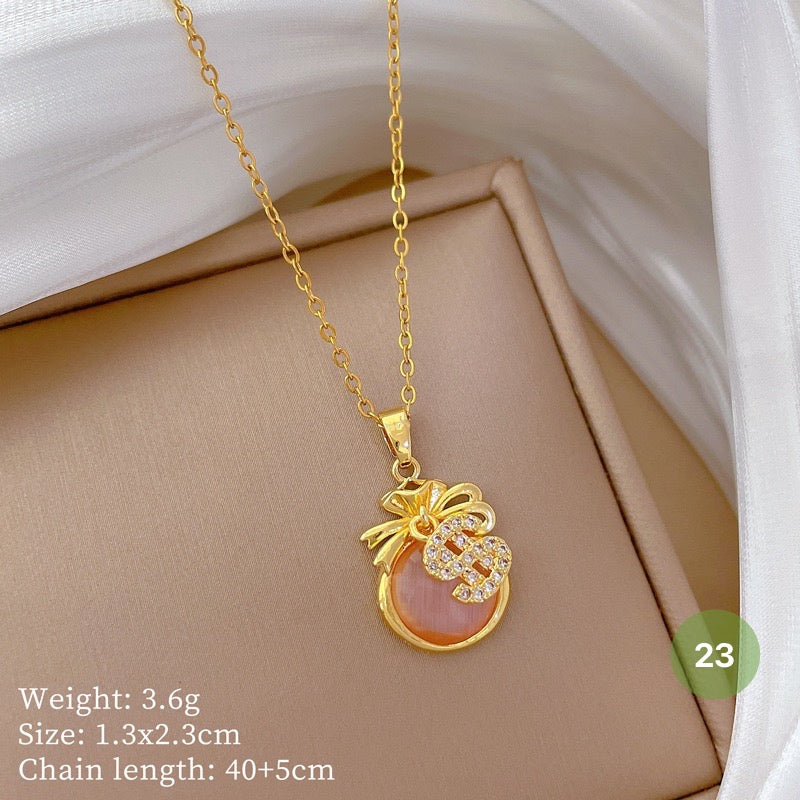 Shiny Golden Necklace