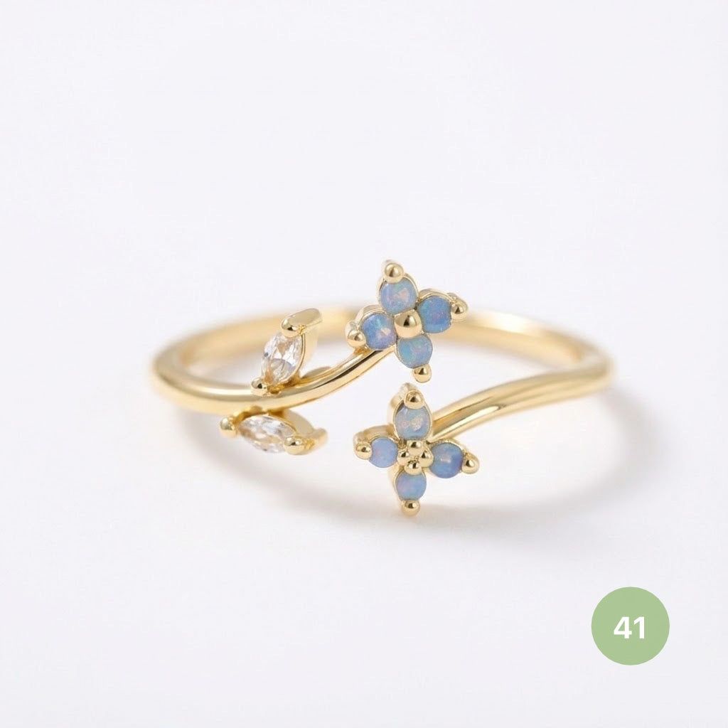 Dainty Rings - golden and silver