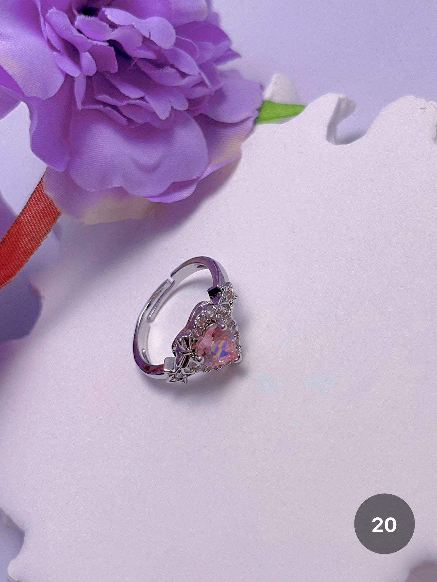 Pink Series Rings