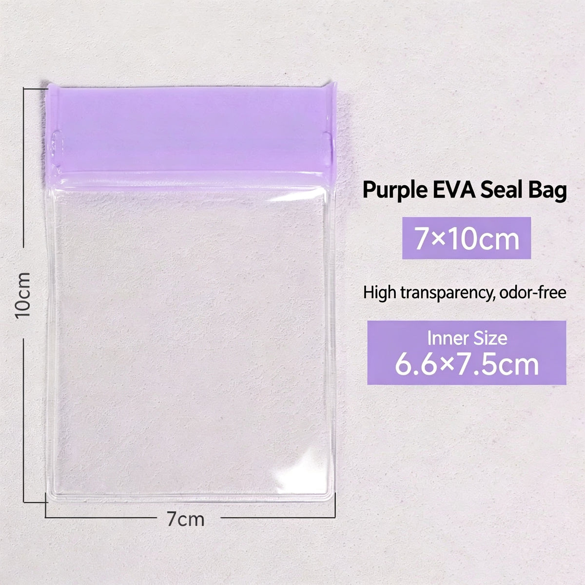 EVA Anti-Tarnish Jewelry Seal Bags