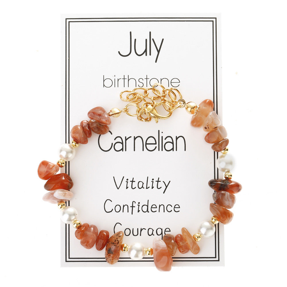Birthstone Crystal Bracelet