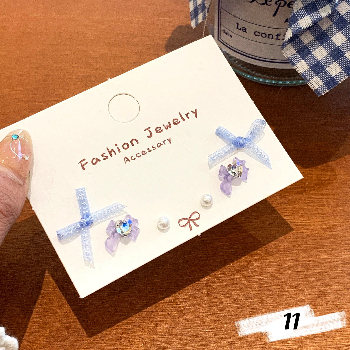 Ribbon Bow Series Earrings