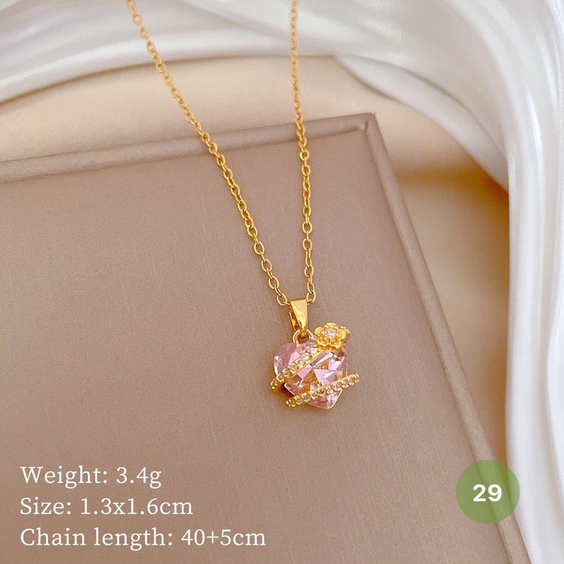 Shiny Butterfly Necklace