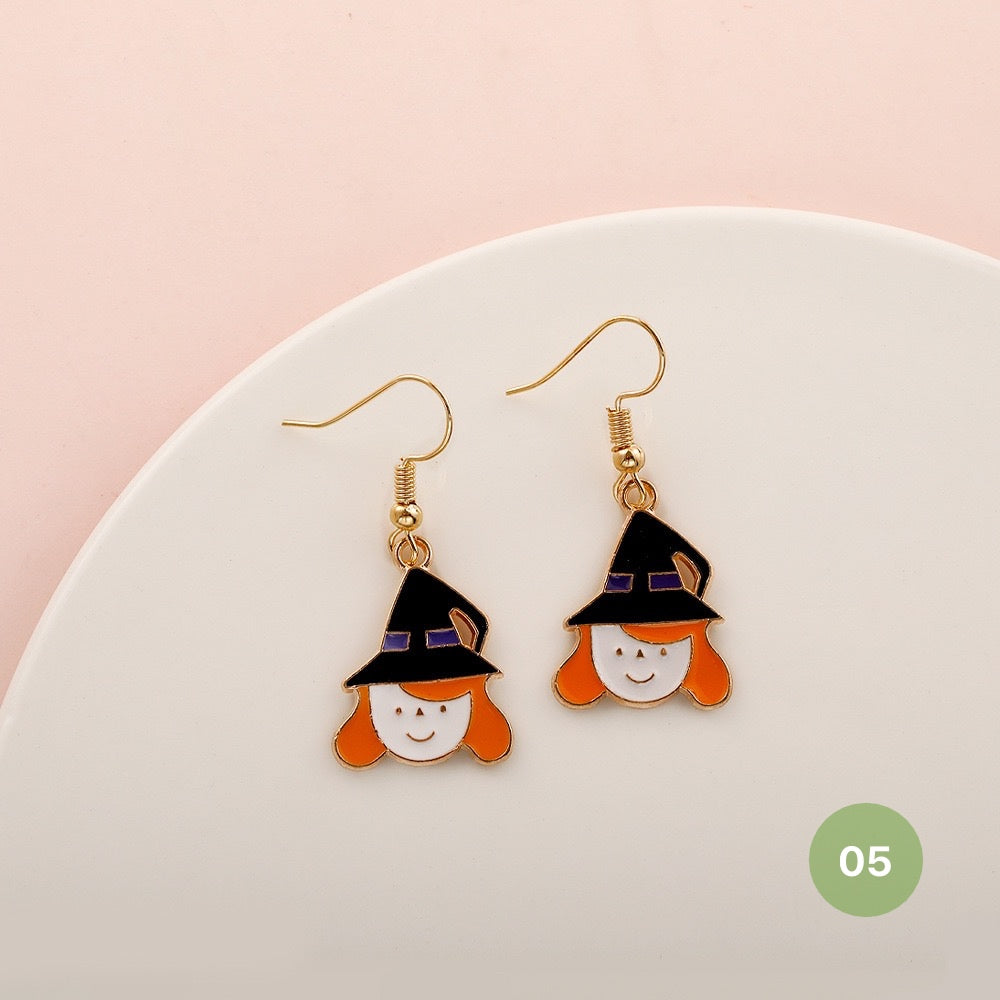 Halloween Spooky Dangle Earrings
