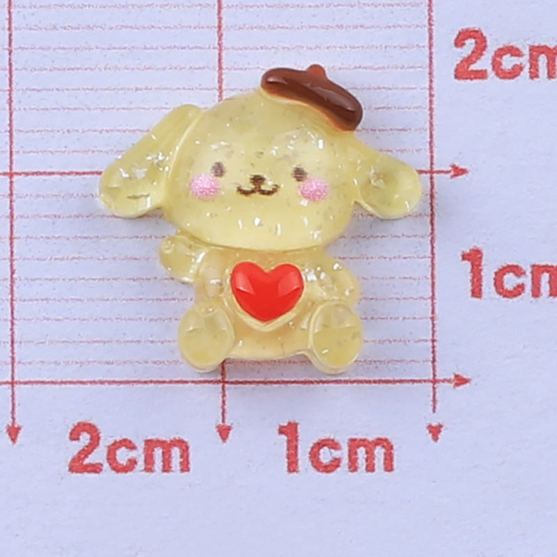 Sanrrio Full Body Resin Charms 10 pcs