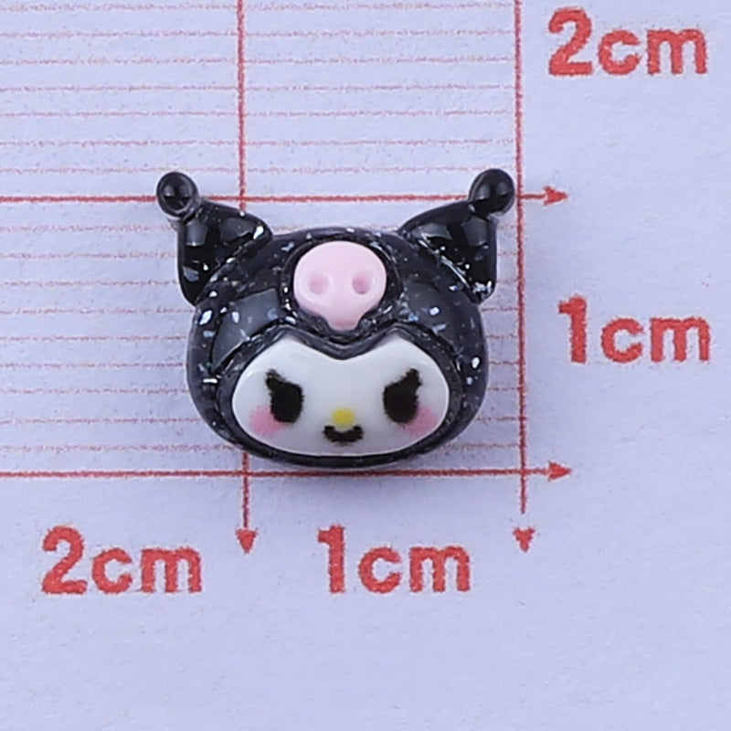 Sanrrio Head Resin Charms 10 pcs