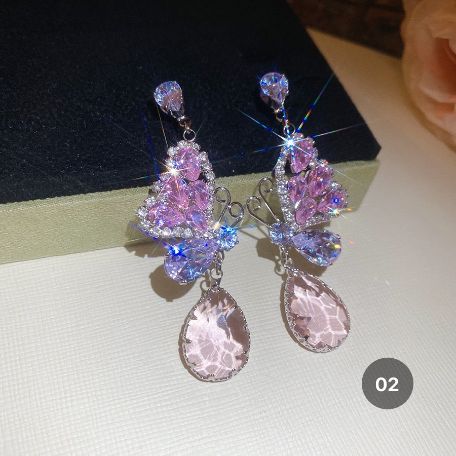 Purple Series Luxury Earrings