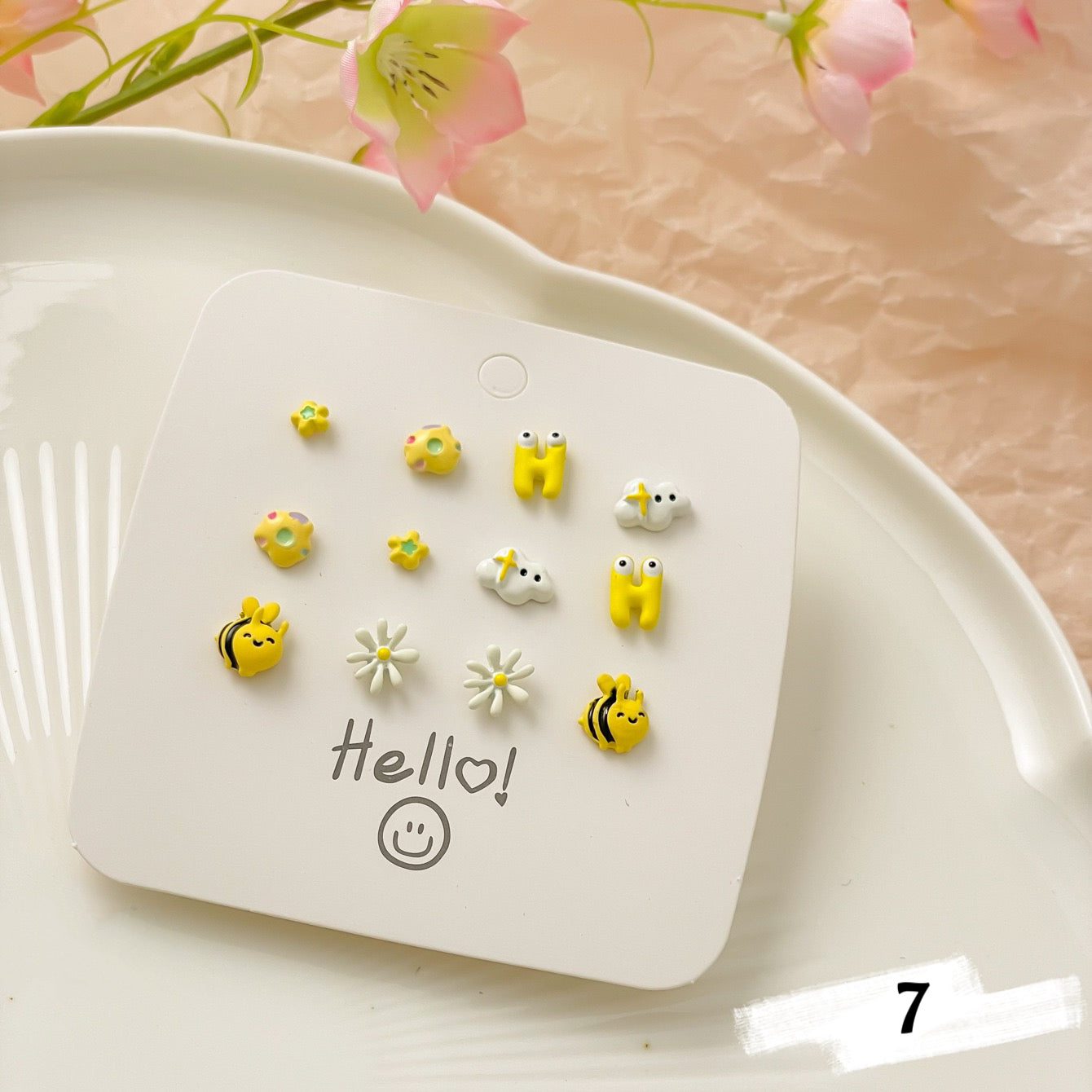 Cute Spring Animal Earring Set