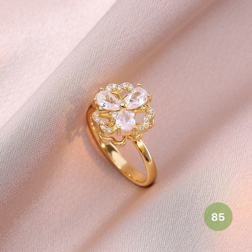 Golden Spinner Ring