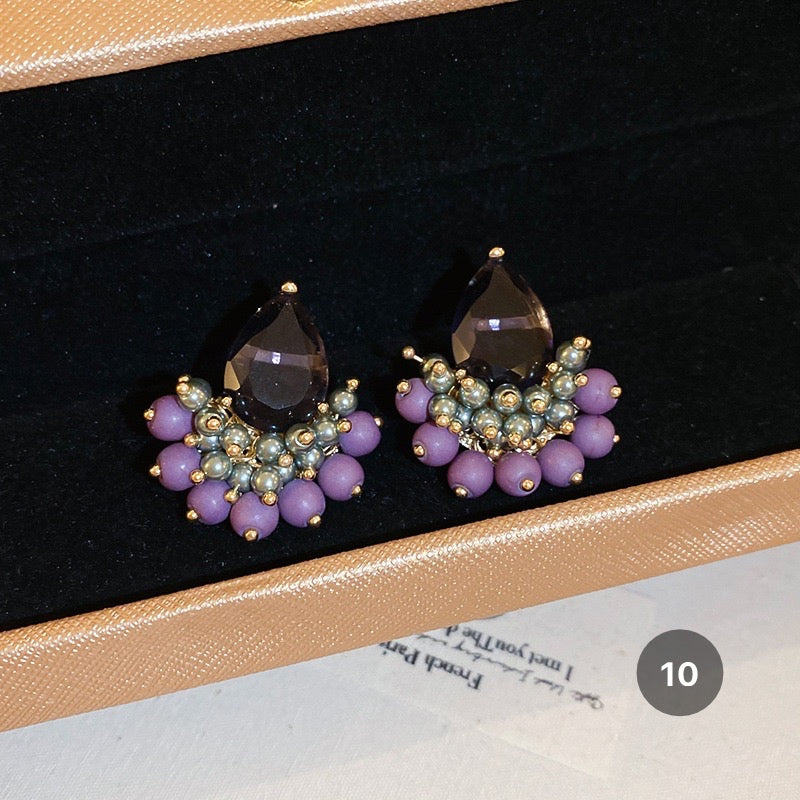 Purple Series Luxury Earrings