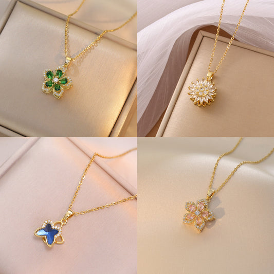 Shiny Spinner Necklace