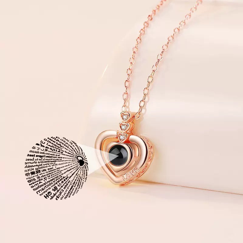 I love u in 100 languages Necklace - Blind Bag