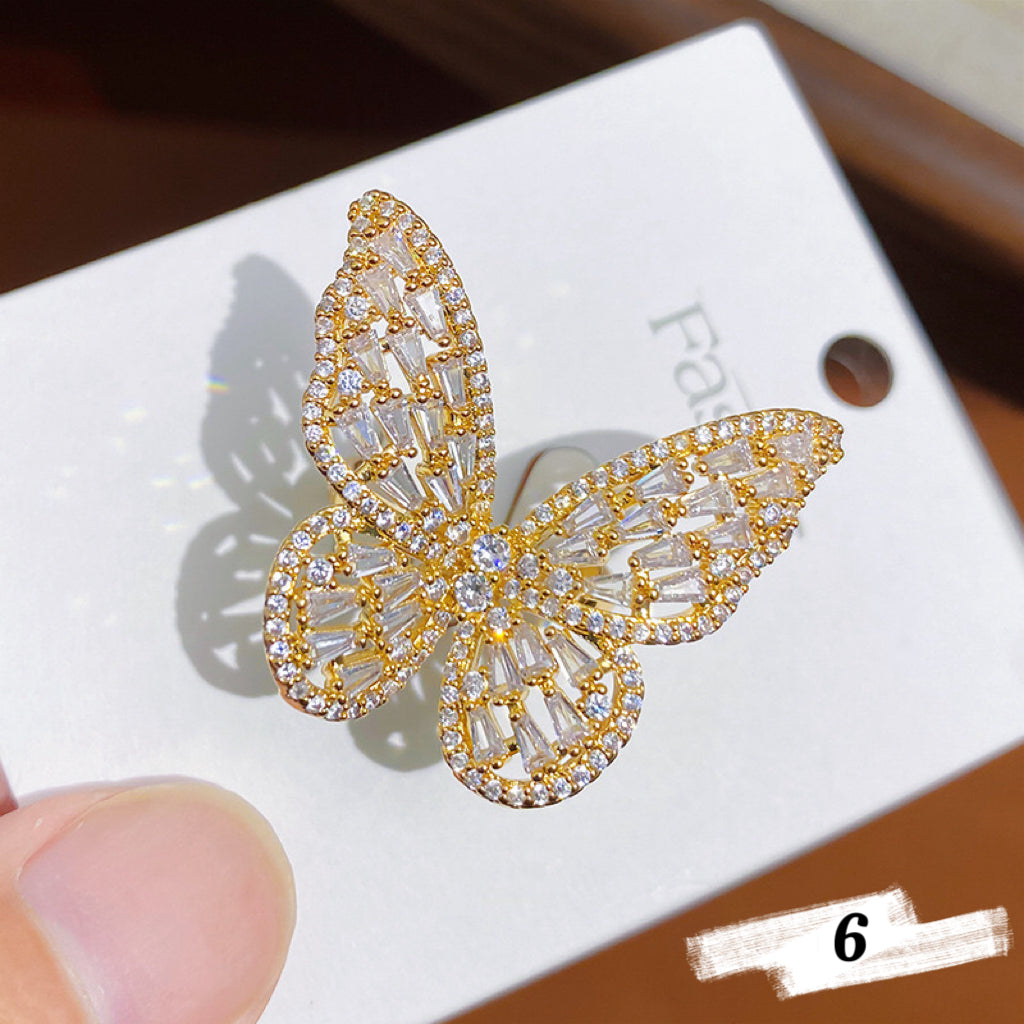 Fancy Butterfly Rings