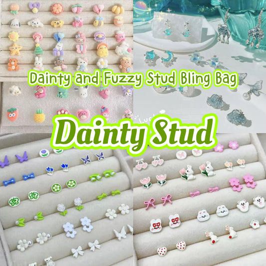 Dainty and Fuzzy Stud- Blind Bag