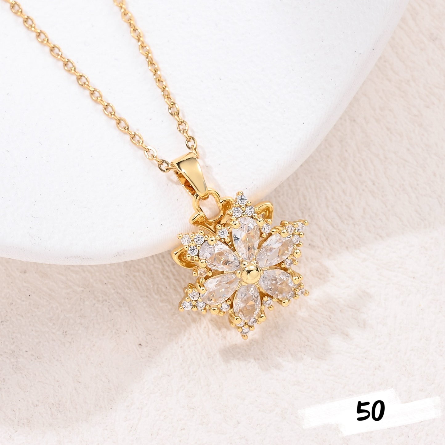 Shiny Spinner Necklace