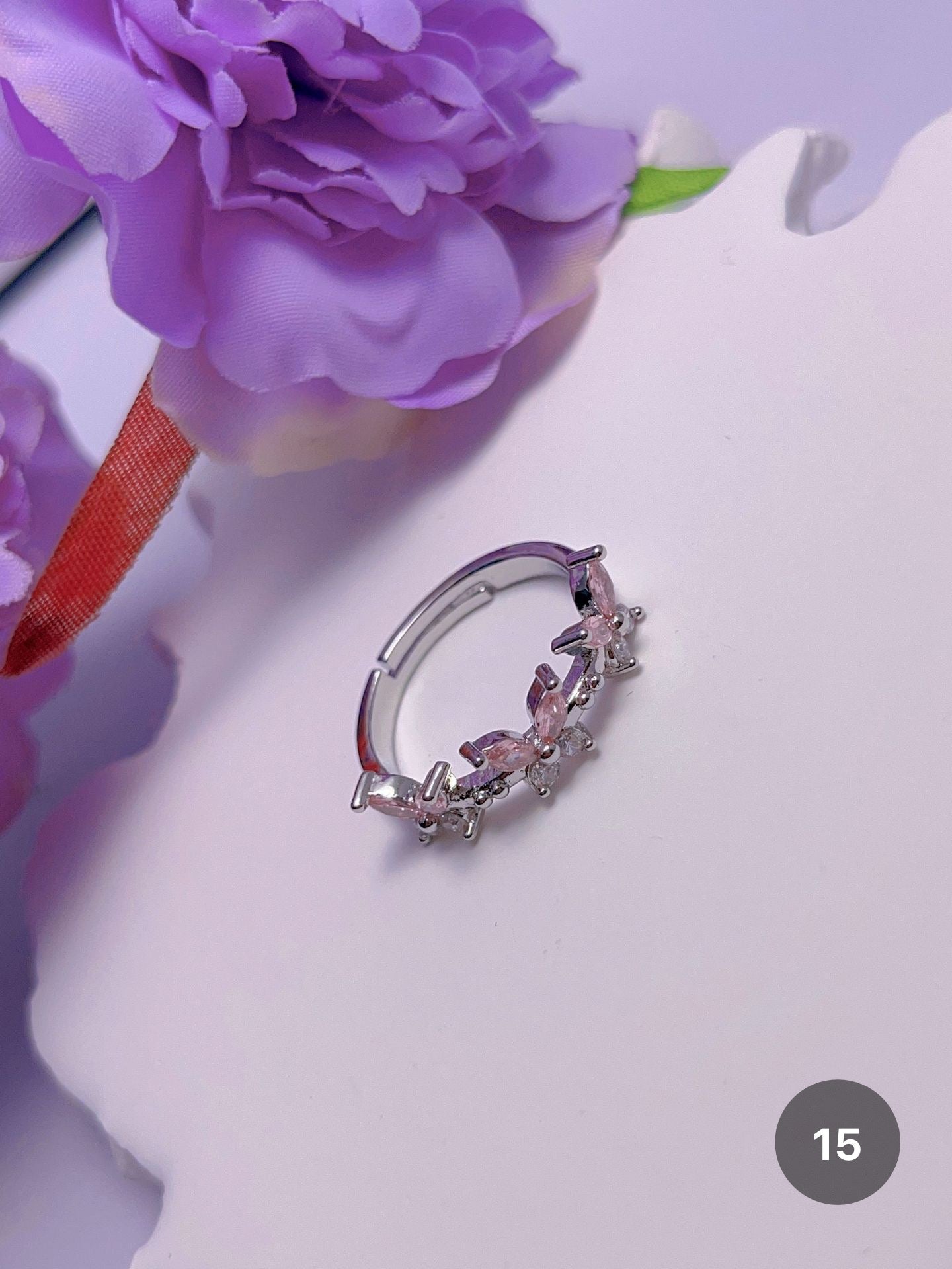 Pink Series Rings