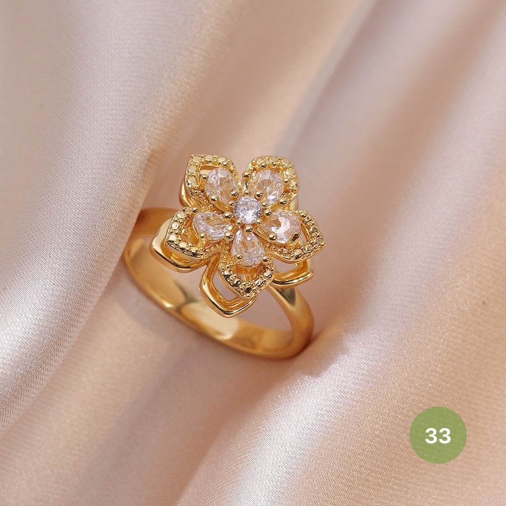 Golden Spinner Ring