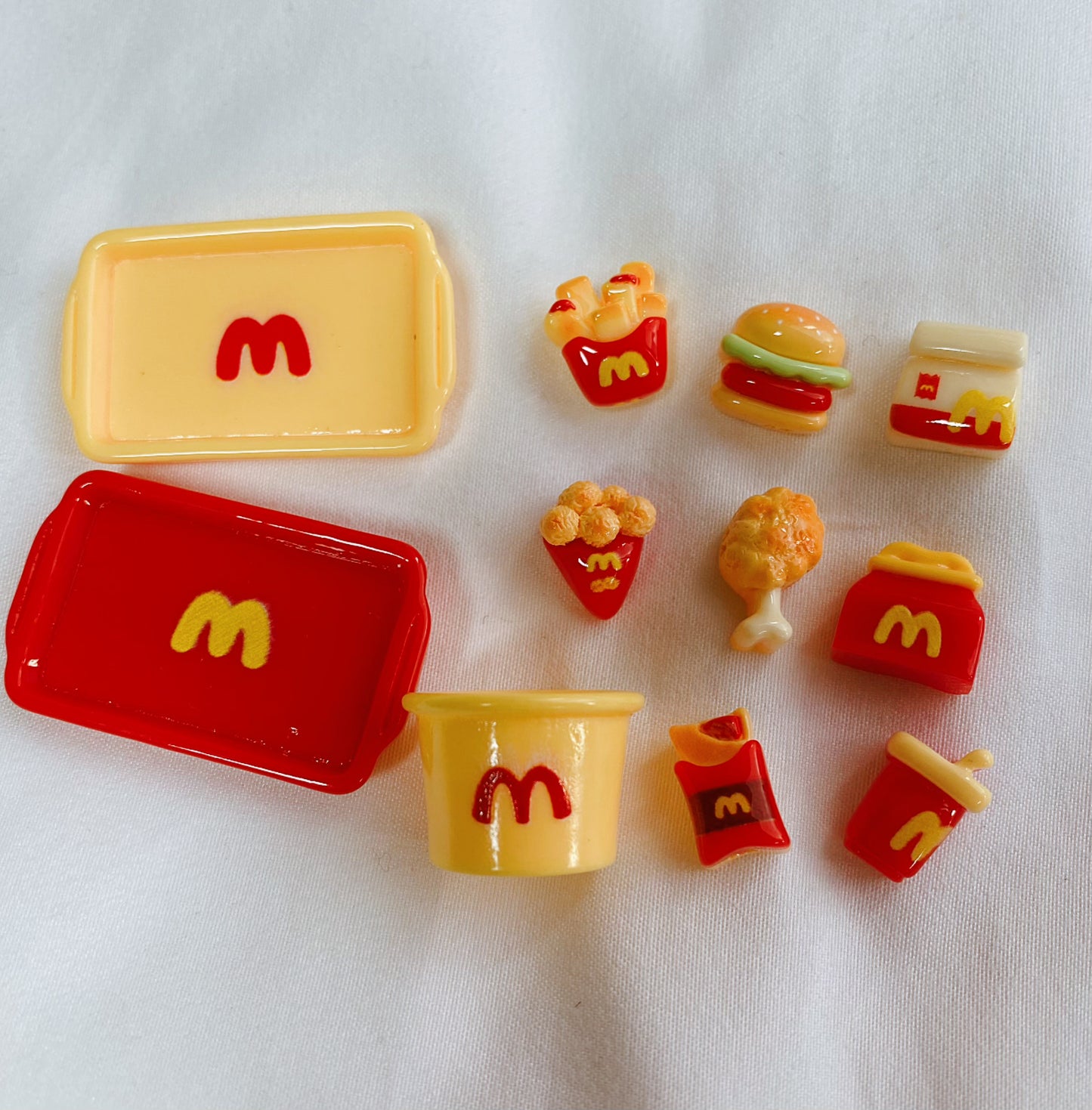 McDonad Cute Food Charms