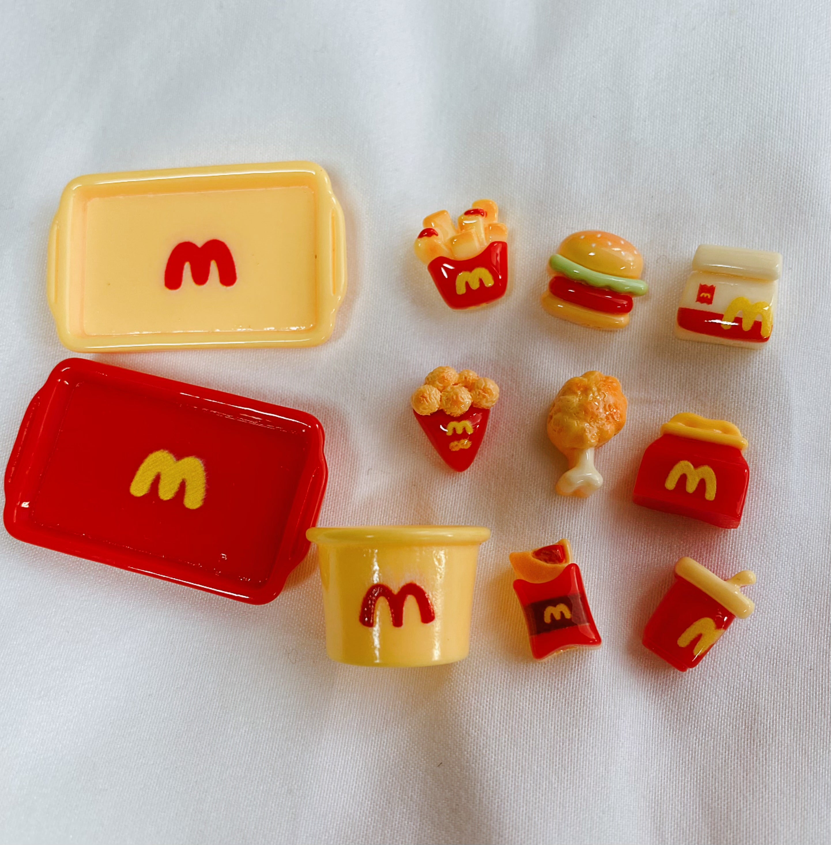 McDonad Cute Food Charms