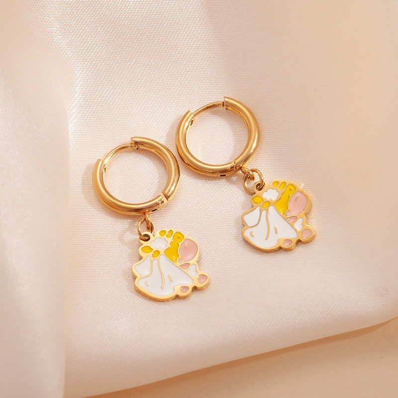 Cartoon Hoop Earring - Blind Bag