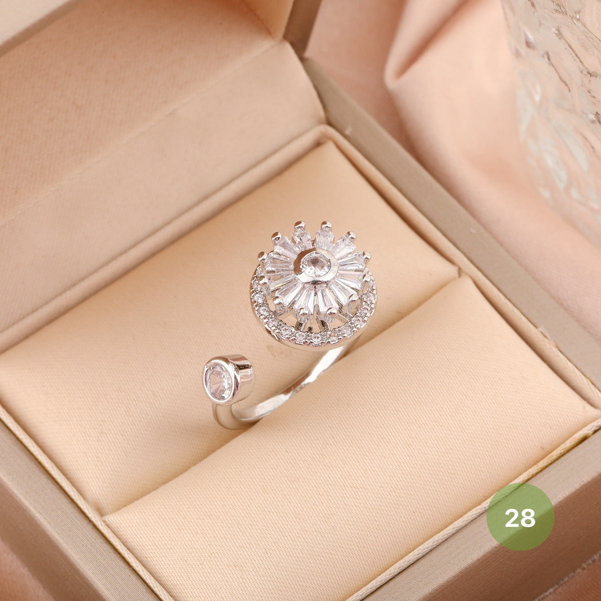 Silver Spinner Ring