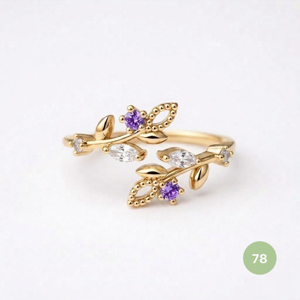 Dainty Rings - golden and silver