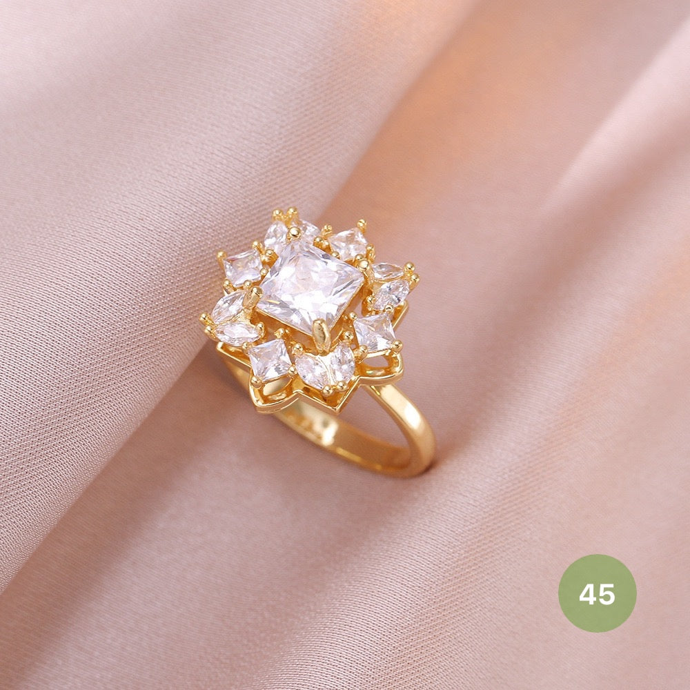 Golden Spinner Ring
