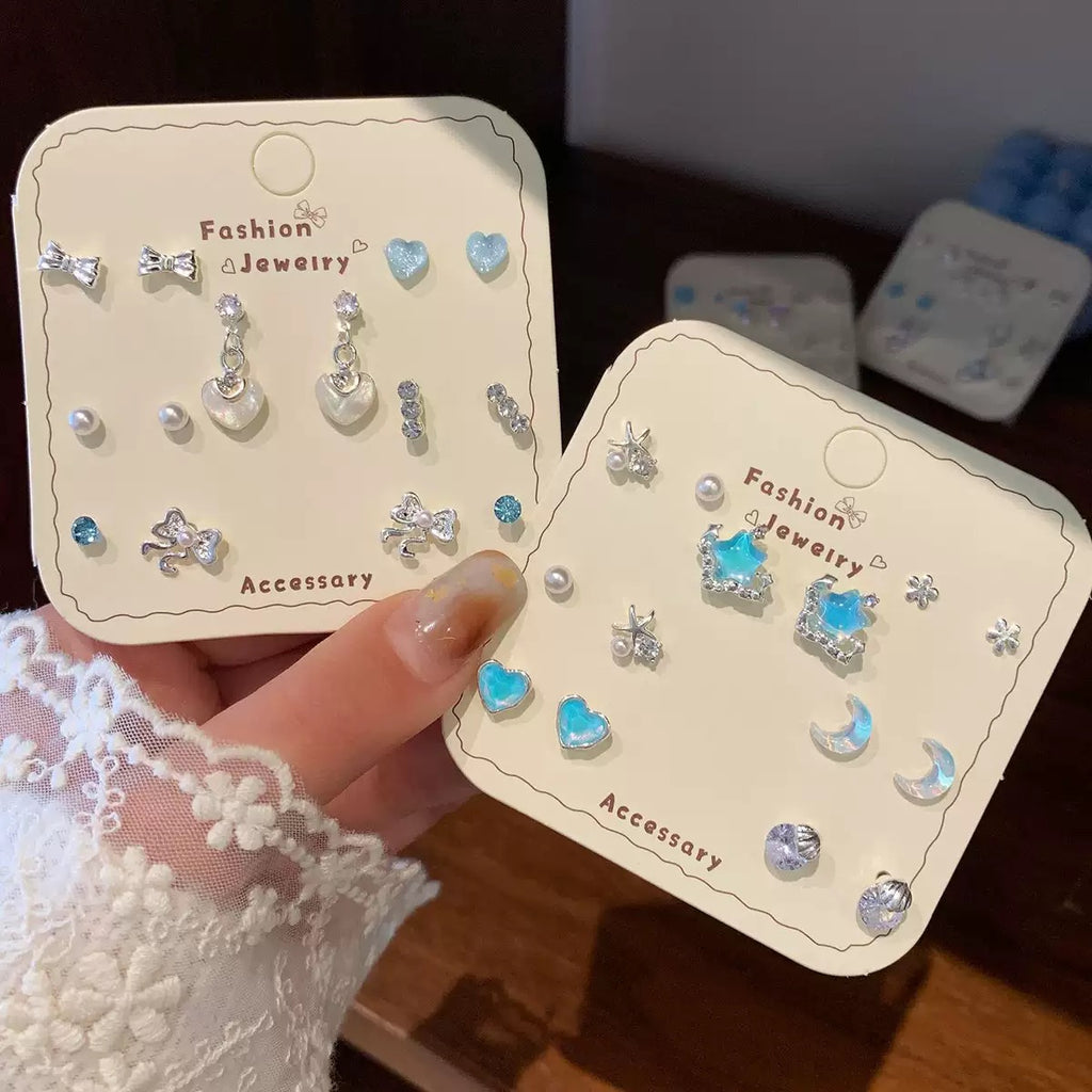 Ocean Style Earrings Set