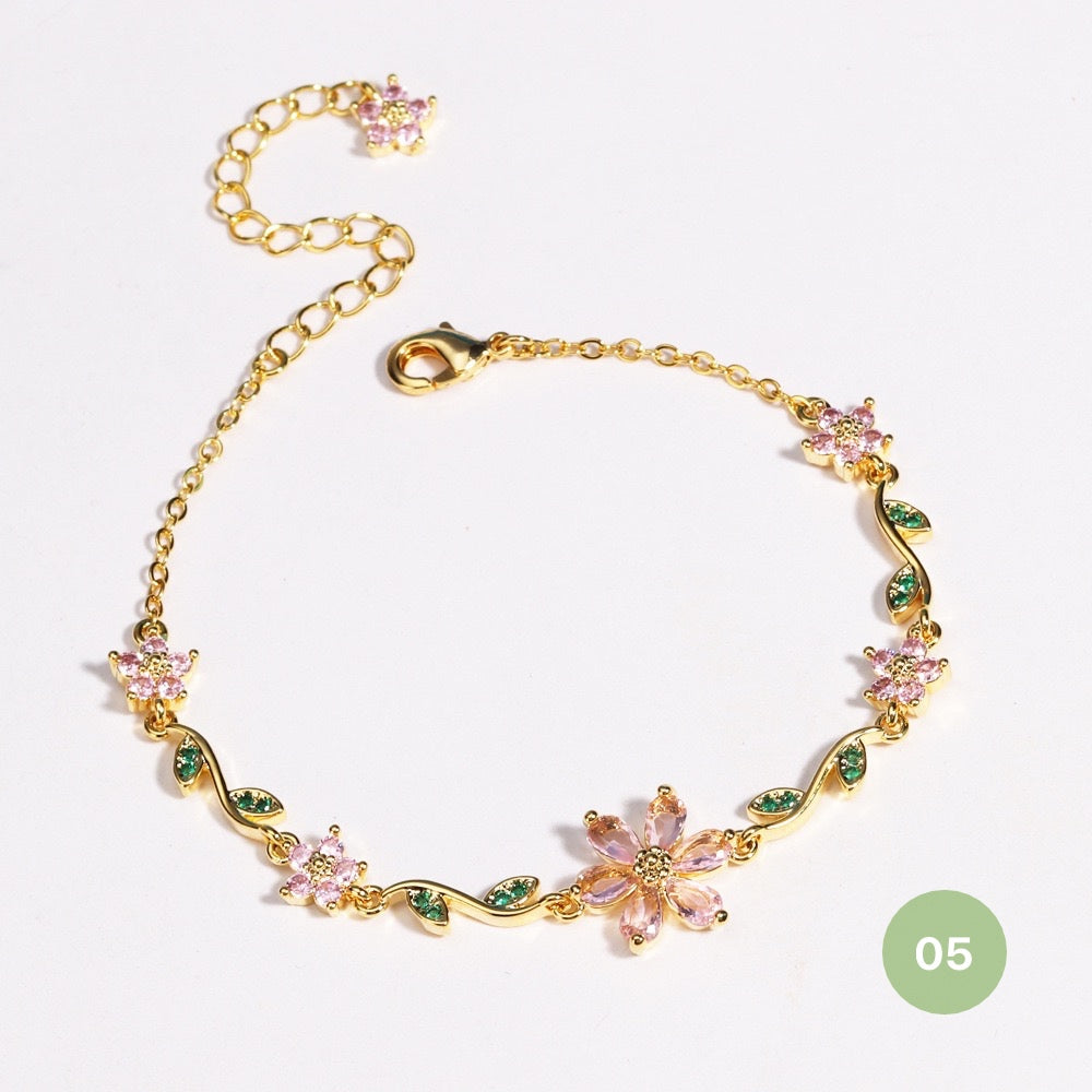 Dainty Flower Bracelets